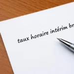 Calcul du taux horaire brut en intérim