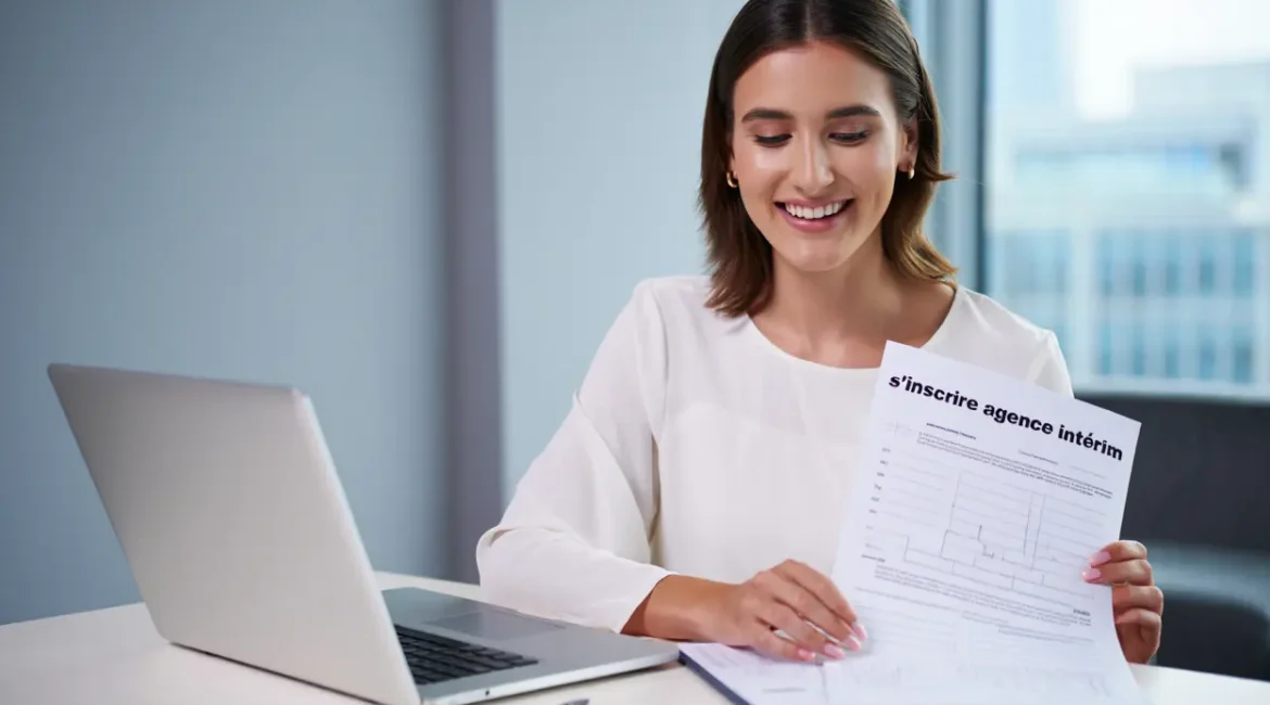 Formulaire d'inscription en agence d'intérim