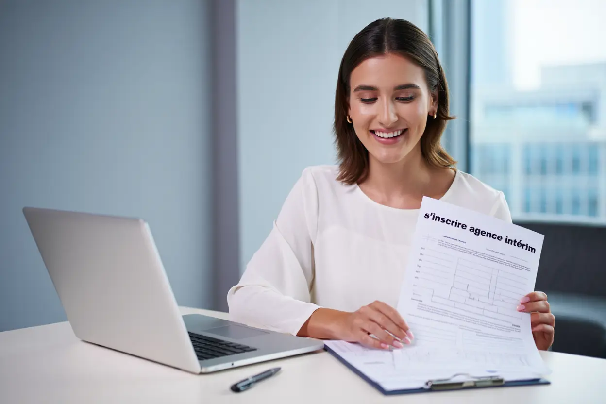 Formulaire d'inscription en agence d'intérim