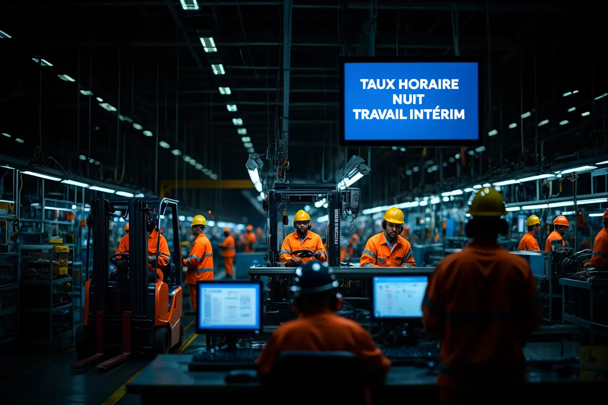 Majorations de nuit et dimanche en intérim