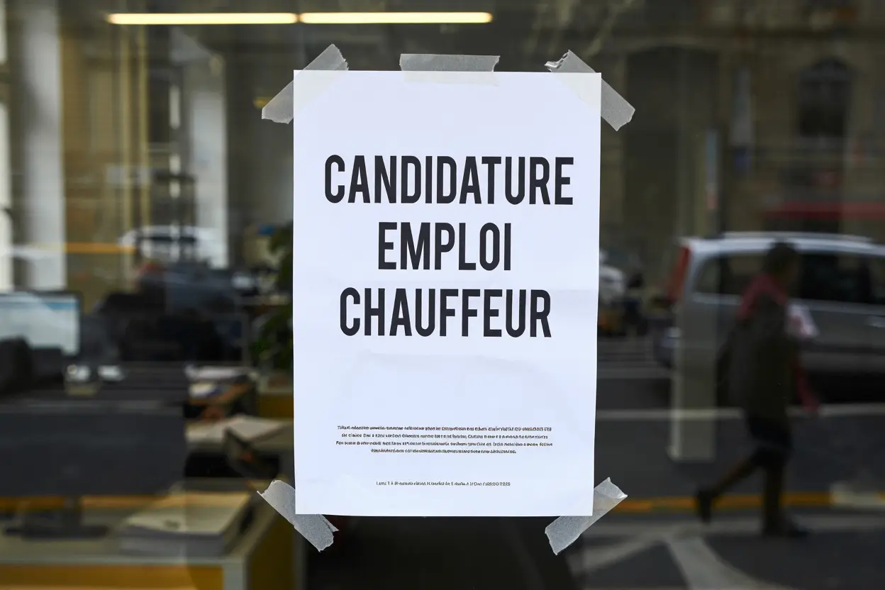 Processus recrutement chauffeur benne