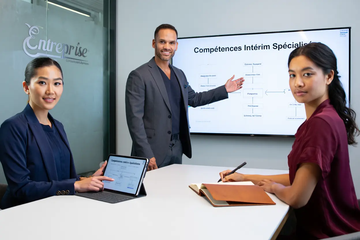 Sélection de profils qualifiés en intérim